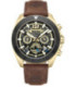 Reloj Hombre Marshfield Golden Black Dial Brown Leather TIMBERLAND - TDWGF0041702