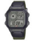 Reloj Digital Gris, Negro y Verde Collection Men CASIO - AE-1200WHUB-3AVEF