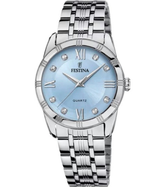 Reloj Mujer Acero Mademoiselle Esfera Azul FESTINA - F16940/E