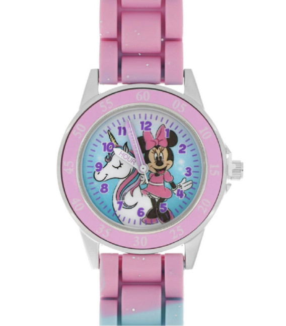 Reloj Infantil Minnie Mouse con Unicornio Agujas Tricolor DISNEY - MN9072