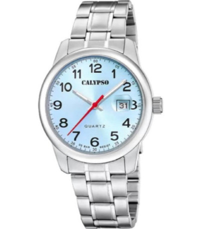 Reloj Básico para Hombre Esfera Azul Claro Lupa CALYPSO - K5872/3