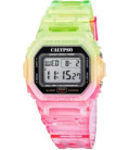 Reloj Color Splash Digital Amarillo y Rosa Metalizado CALYPSO - K5874/4