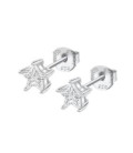 Pendientes Plata 925 Circonita de Estrella LOTUS SILVER - LP3834-4/1