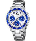 Reloj Junior Crono Azul y Blanco LOTUS - 18580/7