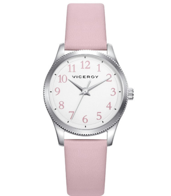 Pack Reloj Niña Acero Correa Rosa y Pulsera Plata Árbol Vida SWEET VICEROY - 41132-04