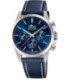 Reloj Hombre Crono Piel Esfera Azul LOTUS - 18990/2