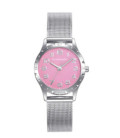 Pack Reloj Acero Malla Milanesa Niña Esfera Rosa Sweet VICEROY - 401212-75