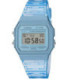 Reloj Azul Transparente F-91WS CASIO COLLECTION - F-91WS-2EF