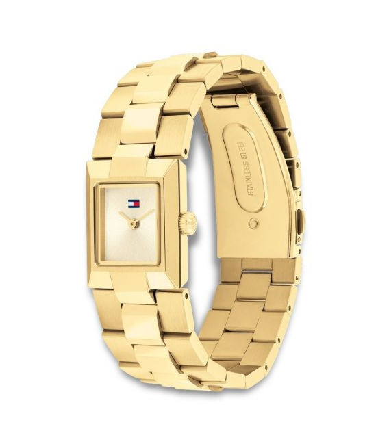 Reloj para Mujer Brazalete Dorado Cuadrado Tommy Hilfiger Ivy - 1782787